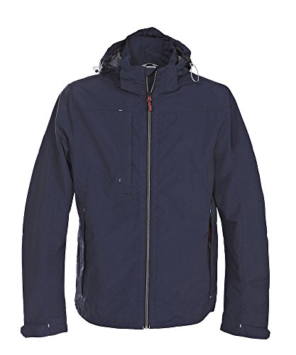 Veste de survêtement plate Printer 2261042 bleu marine M contre le coup de froid