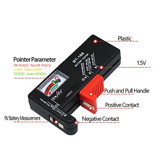 Auxilio Vial, Tools probador baterias Marca Walfront (2)