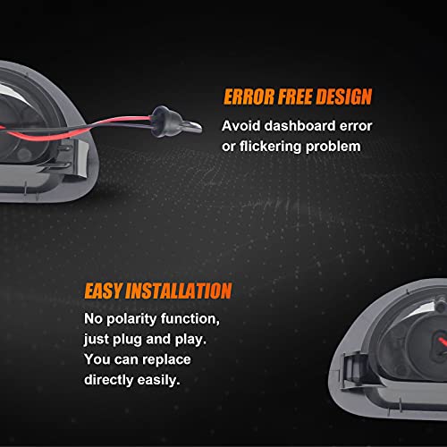 D-Lampadine per luci targa a LED Luci targa