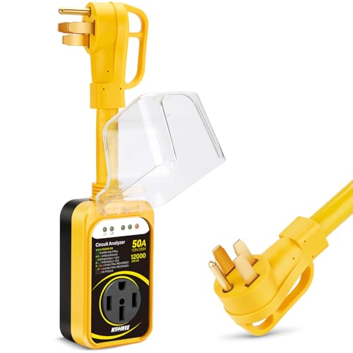 Kohree KR6432 Rv Surge Protector 50 Amp 12000J cover