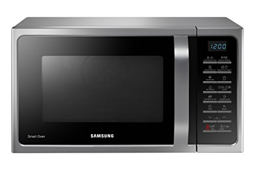 Samsung MC28H5015CS Micro-ondes Combiné, SmartOven, 900 W, Grill 1500 W, 28 L, 51,7 x 31 x 47,6 cm, Argent – Image 3