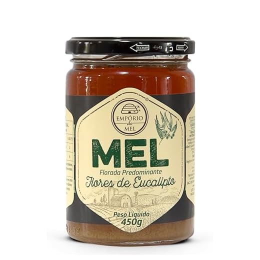 Mel Eucalipto 450g - Empório do Mel