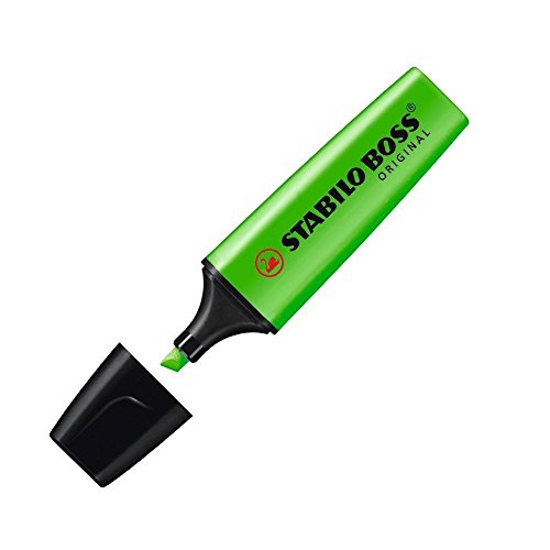 Stabilo Boss Original Highlighters - Green (Pack of 3)
