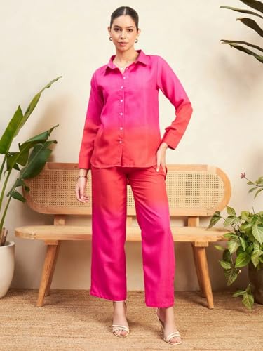 Image of FABNEX Women Co Ord Set for Women | Co Ord Set for Women Stylish | Kurta Set for Women | Kurta Set | Ethnic Co Ord Set for Women | Full Sleeve Co-ord Set (K-105-107)
