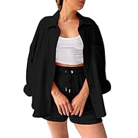 Ensemble 2 Pièces D'été Chemisier Et Short Grande Taille