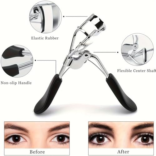 HGHDBT 56Pcs Black Makeup Brushes Set Professional with Case Premium Synthetic for Blush Eye Shadow Concealer Powder Foundation Eye & Face Make up Brush Kit with Beauty Blender Sponge Set Tools - Image 6