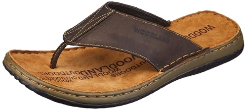 Image of Woodland Men's Leather Slippers
