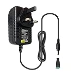 QIAWES Led Strip Light Power Supply,12V 3A UK Plug Power Supply Adapter for LED Strip Light/SMD 3528/5050/Garden Camera/LCD/Router