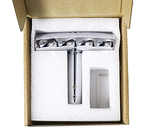 Bestaoo T-Handle Gear Shift Knob Handle For Jeep Wrangler Jk 2012-2017 And Jeep Dodge Charger Challenger Compass Etc, Heavy Metal Zinc Alloy(Silver) #TOP6