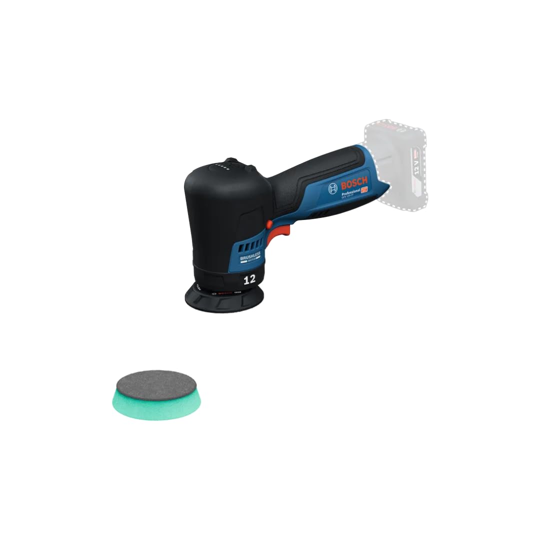Bosch GPX 12V-77, polisseuse sans fil, 77 mm, moteur sans balais