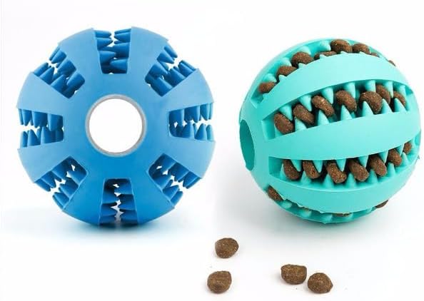 Brinquedo de quebra-cabeça para cães, 1 pacote, brinquedos interativos para cães para distribuição de guloseimas, brinquedos duráveis para dentição de 4 cm de diâmetro, bola de guloseima para dentes Brinquedo de quebra-cabeça para cães, 1 pacote, brinquedos interativos para cães para distribuição de guloseimas, brinquedos duráveis para dentição de 4 cm de diâmetro, bola de guloseima para dentes
