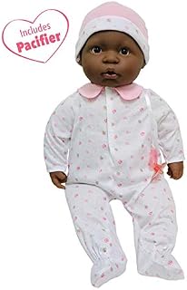 JC Toys, African American La Baby 20-inch Soft Body Pink Play Doll