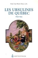 URSULINES DE QUEBEC 1639 1953 2894481365 Book Cover