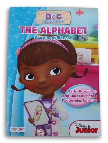 Doc McStuffins Alphabet Learning Workbook
