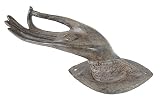 Land of Simple Treasures Bronze Buddha Hand Statue - Buddhist Mudra Sculpture - Meditation Wall Hang