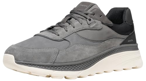 Geox Man U SPHERICA ACTIF X1 Sneakers DK Stone/Black 42_EU – Ansicht 6
