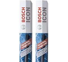 BOSCH 22A22B ICON Beam Wiper Blades - Driver and Passenger Side - Set of 2 Blades (22A & 22B)