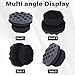 2 PCS Tire Shine Applicator Pad, Hex Grip Tire Dressing Applicator, Reusable Tire Foam Sponge, Tire Shine Brush, Car Detailing Sponge for Rubber Tires, Vinyl & Plastic Trim