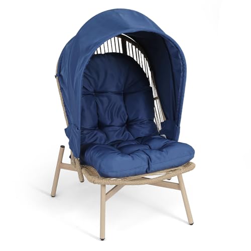 Magshion Patio Egg Chair with Canopy