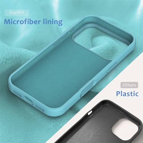 Image of ArmourPro Silicone Back Case for iPhone 17 Pro Max, Soft-Touch Case | Sky Blue