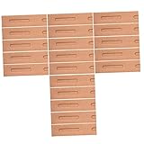 VILLCASE 30pièces Étui Papier Kraft Pour Stylos Organiseur Simple Et Léger Porte-stylo ...