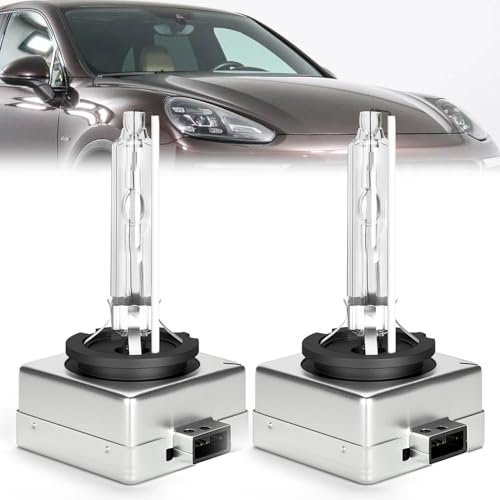 LECCIBUB Headlight Bulbs Compatible With Porsche Cayenne 2014-2016, D3S Low