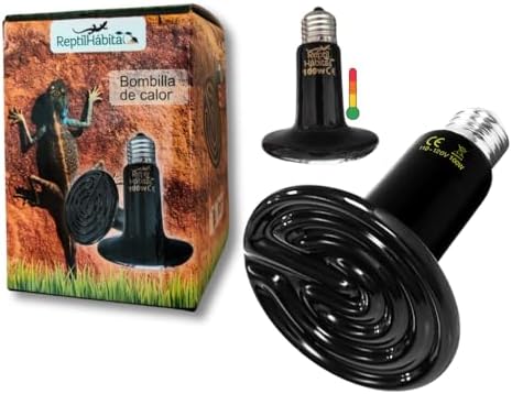Bombilla de calor pollitos reptiles cerámica 50w 75w 100w 150w infrarrojo terrario (50w)