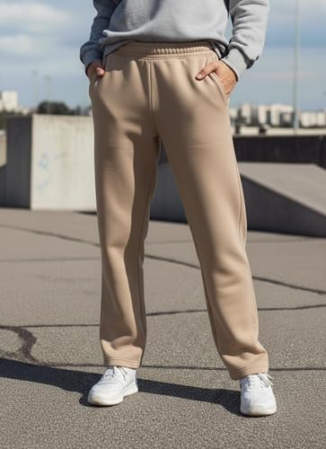Image of Mack Jonney Women's Solid Fleece Track Pants | Warm & Durable Casual Lowers | Trendy Lowers-M5306