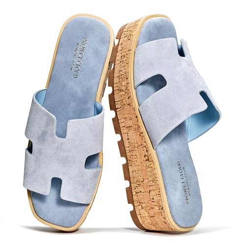 Project Cloud 100% Genuine Leather Wedge