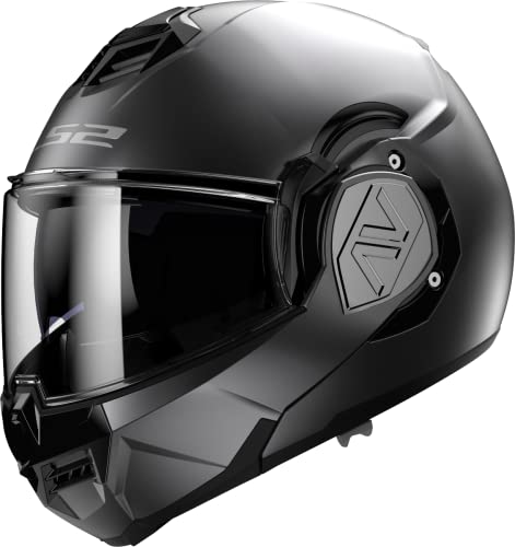 Ls2, Casco Modular Moto Advant Solid Mat Titanium, L Ls2, Casco Modular Moto Advant Solid Mat Titanium, L