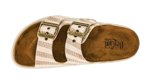 Image of Corkys Footwear Hey Girl Womens 1 inch Rumor Has It Platform Sandals, Featuring Two Adjustable Buckles, A soft Footbed, And A Lug Outsole, Perfect For Summer