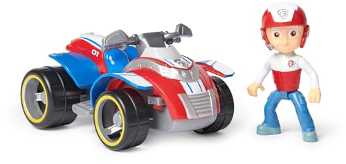 PAW PATROL, Rettungs-Quad mit Ryder-Figur (Sustainable Basic Vehicle/Basis...