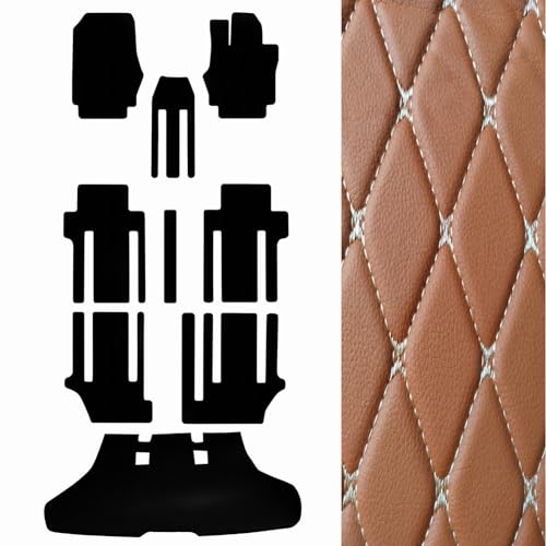 Lacaca 日産 セレナ C26 前期型 専用 フロアマット ラゲッジマット トランクマット PUレザー素材 傷防止 防水 カー用品 取り付け簡単