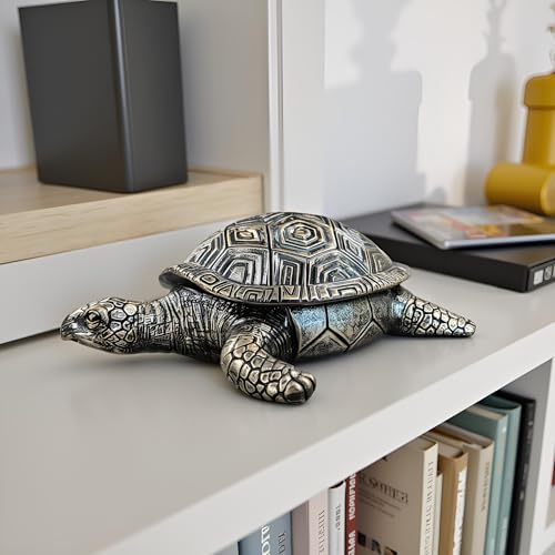 Escultura Decorativa Tortuga Marina Moderna en Resina miniatura 2