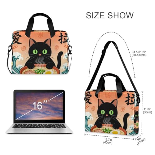 Bolso bandolera portátil para laptop 15.6 pulg. miniatura 5