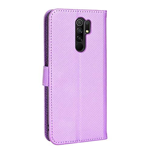 Xiaomi Redmi 9 coque violette pour éviter les bris d'écran 360