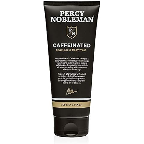 Percy Nobelman Caffeinated Shampoo & Body Wash, New, 6.76 Ounce Cover
