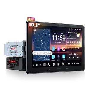 ATOTOZONE X10 10.1-Inch Floating Android Car Stereo With 4G LTE, 7.1.2 Audio and Dual-Camera Recording