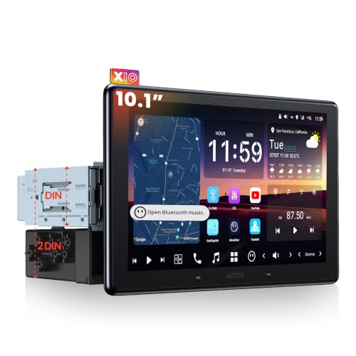Amazon.co.jp: ATOTOZONE X10 Android カーナビ、8G+128G 1 DINカー