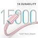 FUPYWP Car iPhone Carplay Cable, Car Charger Cord, USB A to Lightning Cable Fast Charging & Data Transfer for iPhone 14/13/12/11 Pro Max XR XS X 8 7 6 Plus SE Tangle-Free,3ft Pink