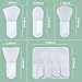 4 Pcs Soft Silicone Face Mask Applicator Brush Set Portable Beauty Tools for Face Mud Masks Cosmetic Masks Clay Masks Eye Masks Body Lotions Serums Creams Ideal for Skincare