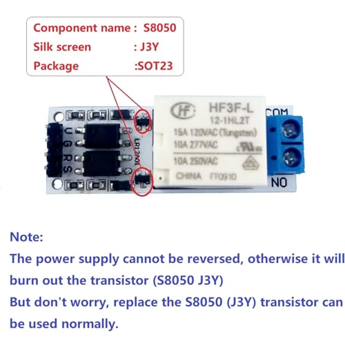 Module de relais de verrouillage pour domotique et van aménagé 12V 10A - 4