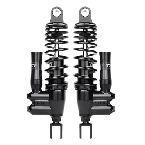 YTrBXZ Absorbador de Choque Trasero de Motocicleta para Cygnus x/Xmax RSZ y Similar(290MM Black)