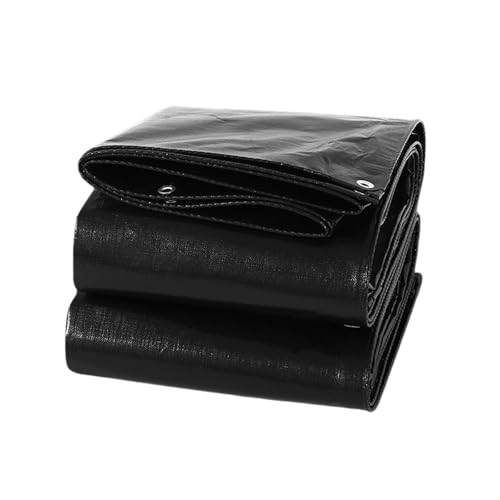 Lona impermeable exterior toldo negro resistente intemperie 2