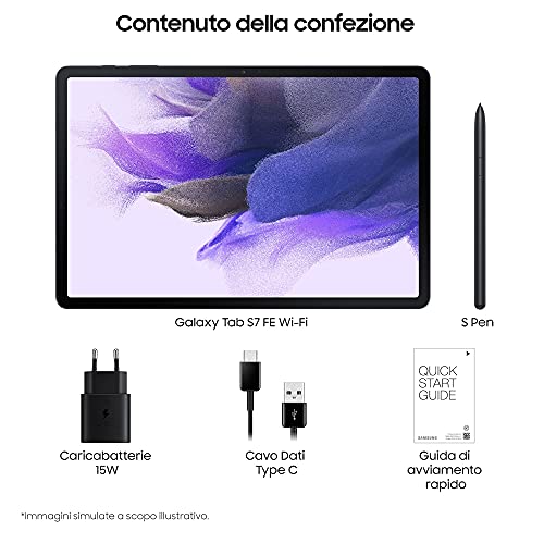Samsung Galaxy Tab S7 FE, Tablet Android, 12,4