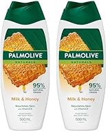 Palmolive Shower Milk & Honey Bodywash 500mL (Pack of 2)