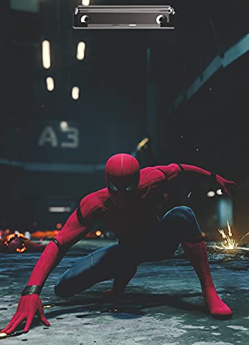 Black Spiderman Hero B9113 Premium Quality Clipboard/Examination Pad/Exam Pad/Writing Pad Multi Color Size-9.5×13.5 Inches