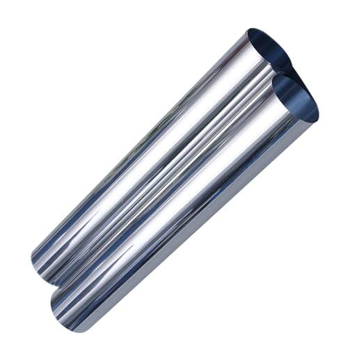 HYTROVE 1 Rouleau Film Solaire Pet Unidirectionnel pour Fenêtres 50Cm X 5M Léger Occultant Anti-UV Contrôle Chaleur Confidentialité pour Maison et Bureau