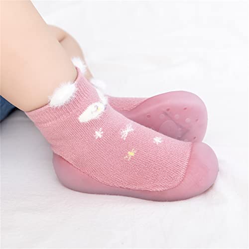 Sock Shoes Toddler,Infant Boys Girls Animal Prints Cartoon Socks Shoes Mesh The Floor Socks Non Slip Prewalker Shoes2