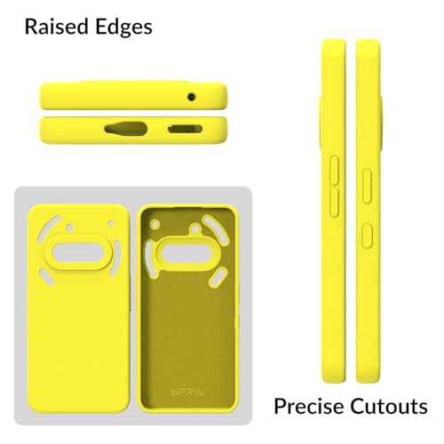 SPRIG Nothing Phone 3A SilkTone Yellow Case Shining Yellow - Image 4